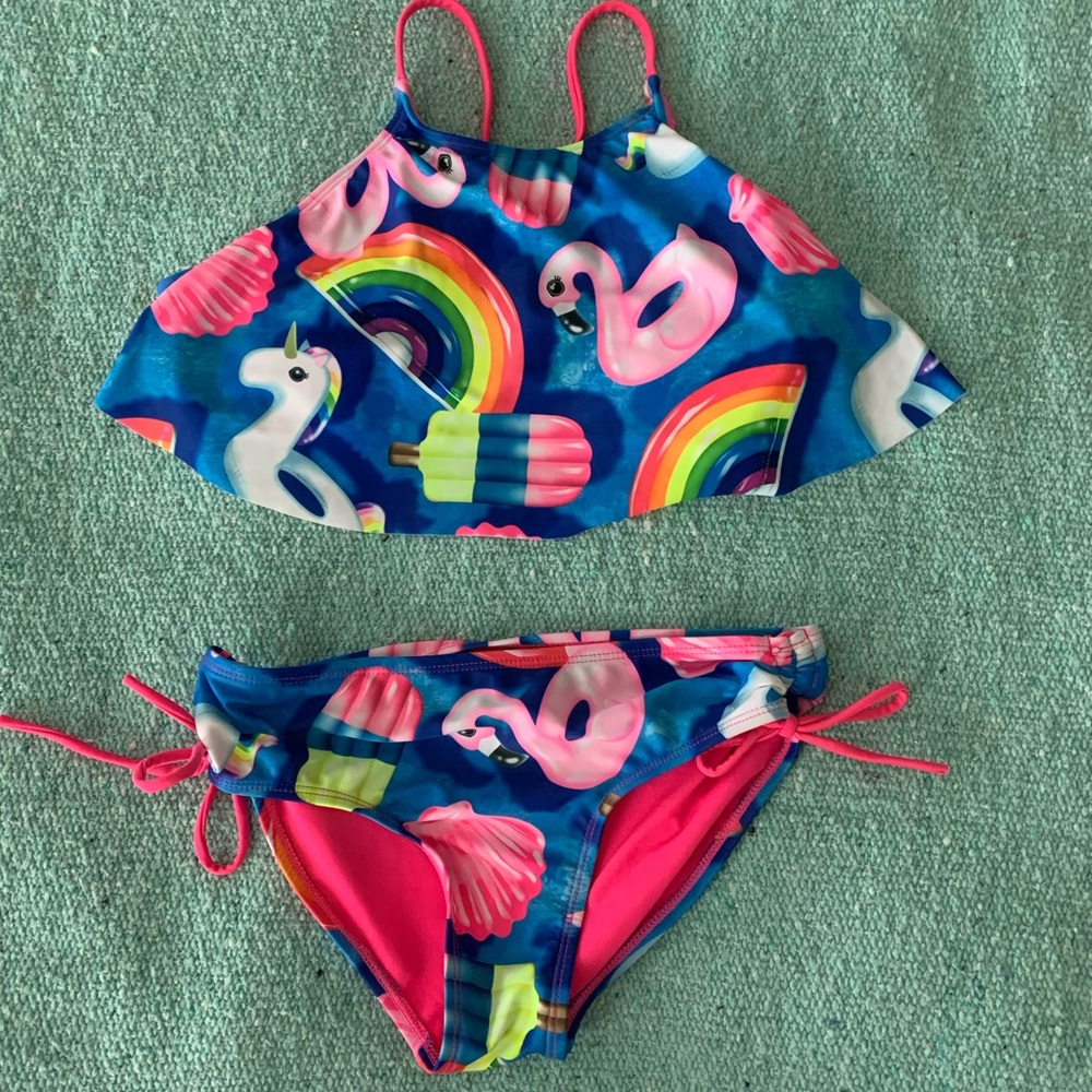 🦄 Justice “Pool Float” Bikini 🦄
